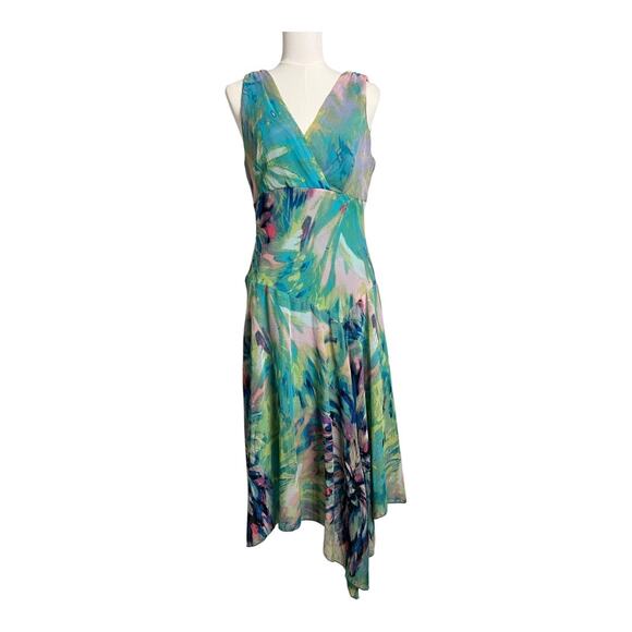 Rabbit Rabbit Rabbit Watercolor Dress Fairy Boho Floral Sunburst 10 - Picture 2 of 8